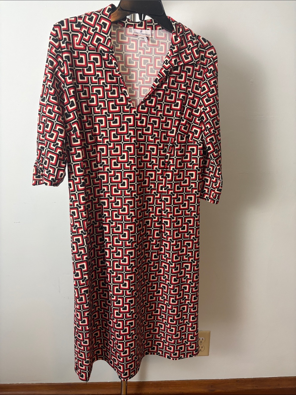 Geometric preppy dress